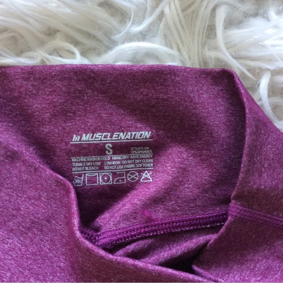 NWOT Muscle Nation Signature Scrunch Booty Shorts - Picture 8 of 9